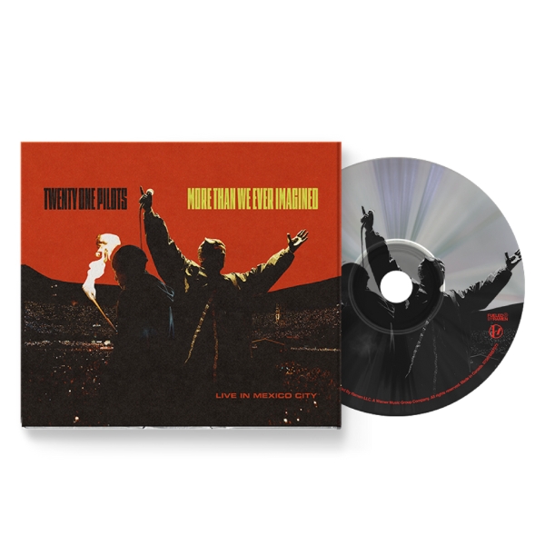 Twenty One Pilots - More Than We Ever Imagined (Live From Mexico City) in the group CD / Upcoming releases / Pop-Rock at Bengans Skivbutik AB (5679871)