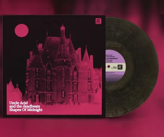 Uncle Acid And The Deatbeats - Shapes Of Midnight (EU Ed. Black Ice Glitter Vinyl LP) in the group VINYL / Hårdrock at Bengans Skivbutik AB (5680059)
