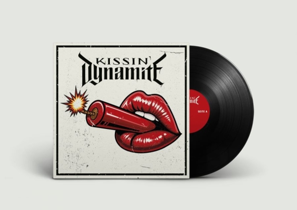 Kissin' Dynamite - Kissin Dynamite (Vinyl Lp) in the group VINYL / Upcoming releases / Hårdrock at Bengans Skivbutik AB (5680111)