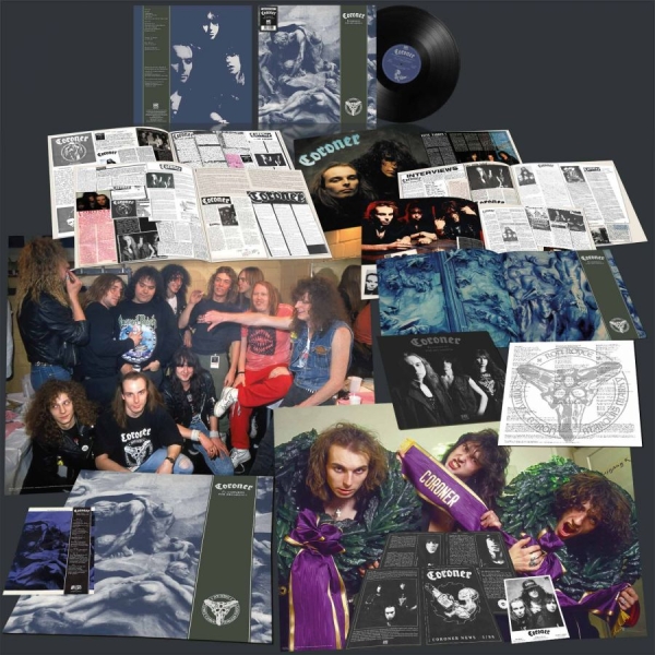 Coroner - Punishment For Decadence (Black Vin in the group VINYL / Upcoming releases / Hårdrock at Bengans Skivbutik AB (5680277)