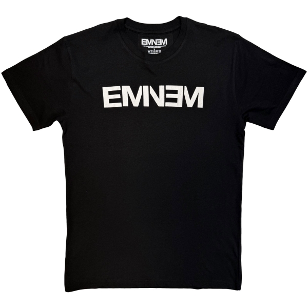 Eminem - Logo Mono Uni Bl T-Shirt in the group MERCHANDISE / T-shirt / Kommande / at Bengans Skivbutik AB (5680738r)