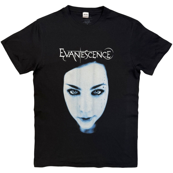 Evanescence - Fallen Face Uni Bl T-Shirt in the group MERCHANDISE / T-shirt / Kommande / Hårdrock at Bengans Skivbutik AB (5680741r)