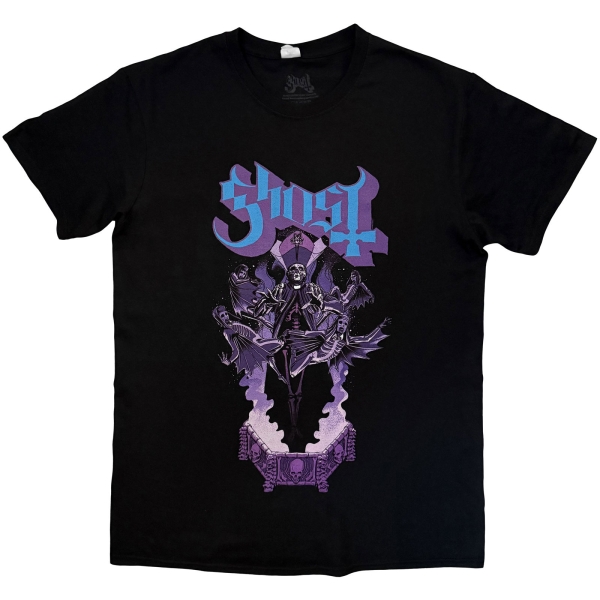 Ghost - Summoning V Uni Bl T-Shirt in the group MERCHANDISE / T-shirt / Kommande / Hårdrock at Bengans Skivbutik AB (5680747r)