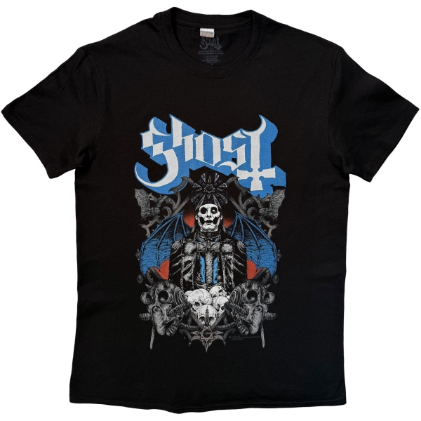 Ghost - Ghouls & Skulls Uni Bl T-Shirt in the group MERCHANDISE / T-shirt / Kommande / Hårdrock at Bengans Skivbutik AB (5680748r)