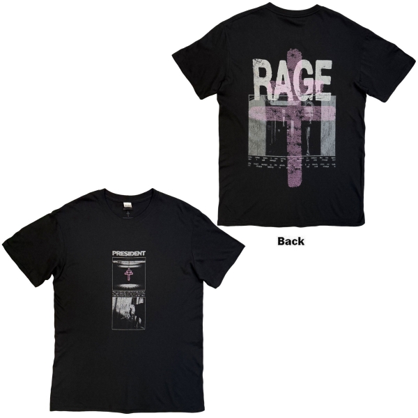 President - Rage Uni Bl T-Shirt in the group MERCHANDISE / T-shirt / Kommande / Hårdrock at Bengans Skivbutik AB (5680776r)