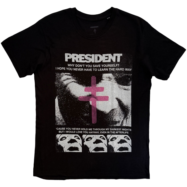 President - Conclave Uni Bl T-Shirt in the group MERCHANDISE / T-shirt / Kommande / Hårdrock at Bengans Skivbutik AB (5680778r)