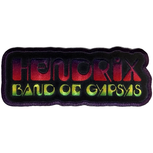 Jimi Hendrix - Band Of Gypsys Woven Patch in the group MERCHANDISE / Patch / / at Bengans Skivbutik AB (5680926)
