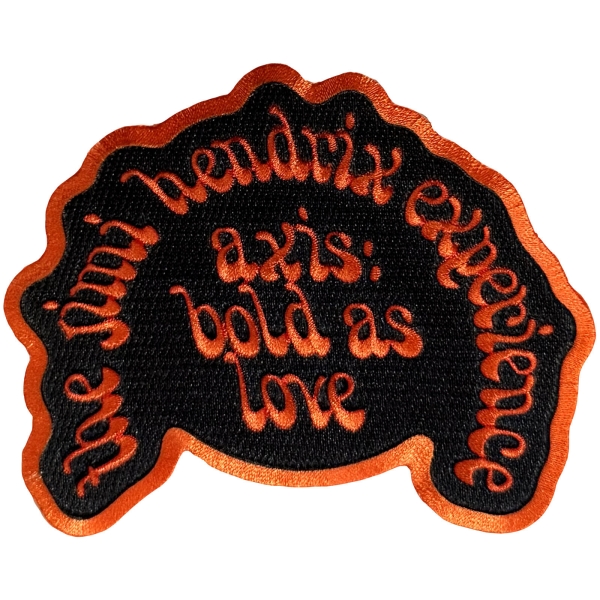 Jimi Hendrix - Axis Woven Patch in the group MERCHANDISE / Patch / / at Bengans Skivbutik AB (5680927)