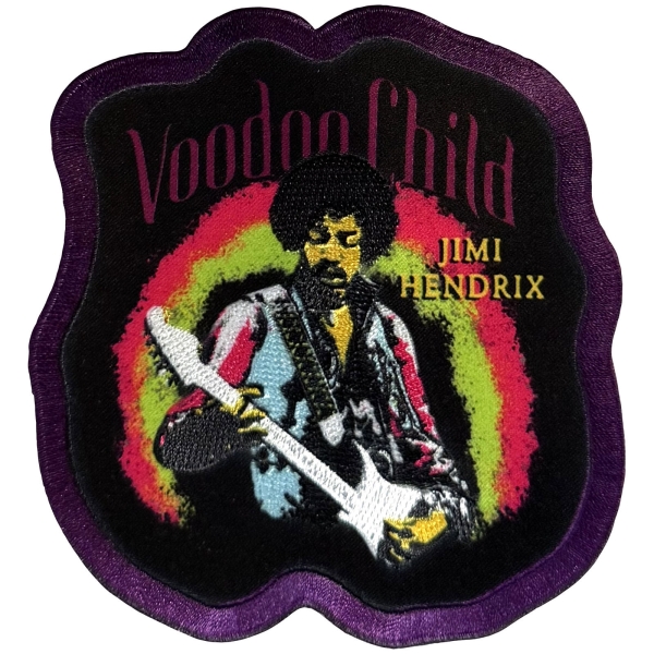 Jimi Hendrix - Voodoo Child Woven Patch in the group OTHER / Kommande - alla format at Bengans Skivbutik AB (5680933)