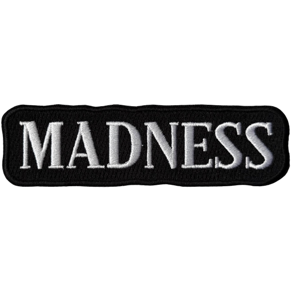 Madness - Text Logo Woven Patch in the group MERCHANDISE / Patch / / at Bengans Skivbutik AB (5680988)