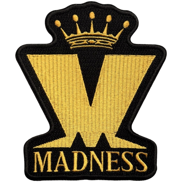 Madness - Crown & M Woven Patch in the group MERCHANDISE / Patch / / at Bengans Skivbutik AB (5680989)