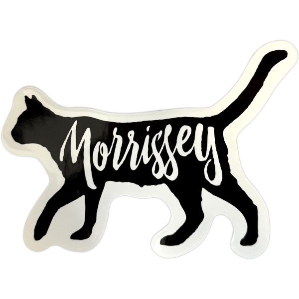 Morrissey - Cat Logo Sticker in the group MERCHANDISE / Merch / Kommande / Pop-Rock at Bengans Skivbutik AB (5681015)