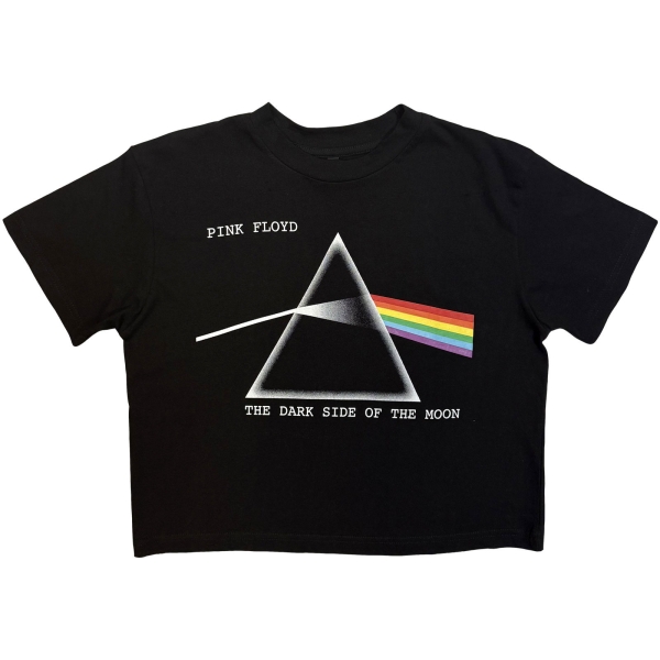 Pink Floyd - Dsotm Courier Lady Bl Crop Top in the group MERCHANDISE / T-shirt / Kommande / Pop-Rock at Bengans Skivbutik AB (5681182r)