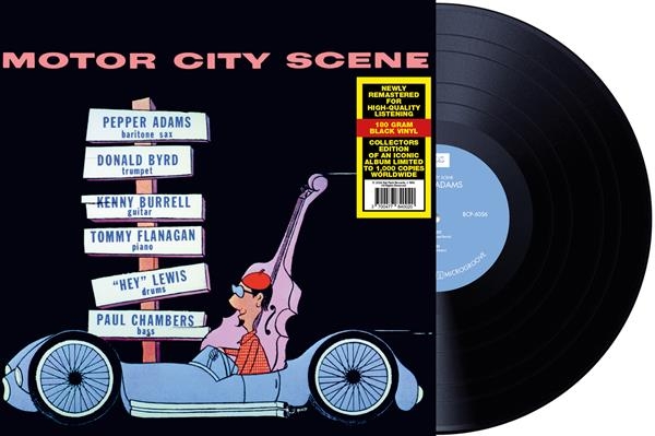 Pepper Adams & Donald Byrd - Motor City Scene in the group VINYL / Upcoming releases / Jazz at Bengans Skivbutik AB (5681207)