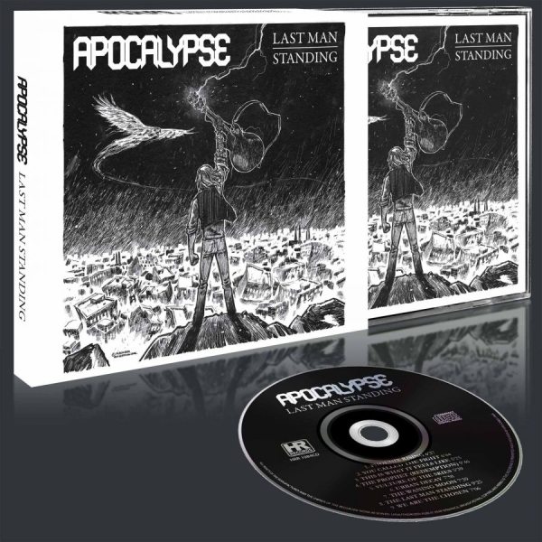 Apocalypse - Last Man Standing (Slipcase) in the group CD / Upcoming releases / Hårdrock at Bengans Skivbutik AB (5681287)