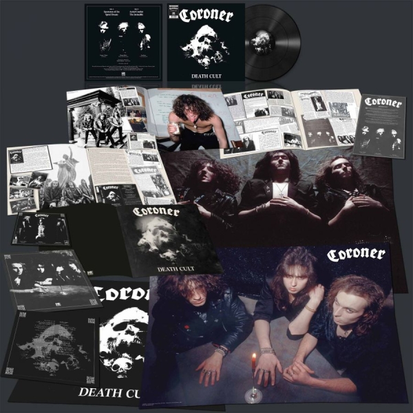 Coroner - Death Cult (Black Vinyl Lp) in the group VINYL / Upcoming releases / Hårdrock at Bengans Skivbutik AB (5681292)