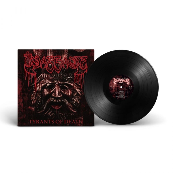Massacre - Tyrants Of Death (Black Vinyl Lp) in the group VINYL / Upcoming releases / Hårdrock at Bengans Skivbutik AB (5681314)