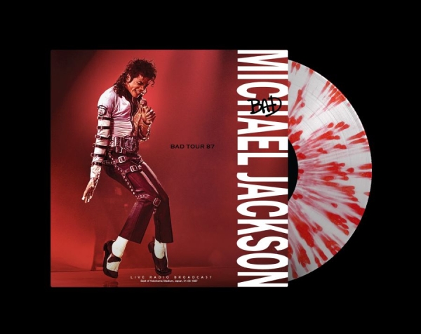 Jackson Michael - Bad Tour 87 (Splatter Vinyl Lp) in the group VINYL / Upcoming releases / Pop-Rock at Bengans Skivbutik AB (5681327)