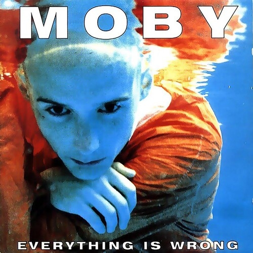 Moby - Everything Is Wrong (Light Blue Vinyl) in the group VINYL at Bengans Skivbutik AB (5681588)