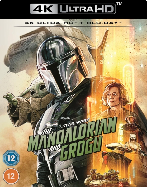 Movie - The Mandalorian And Grogu (4K UHD + Blu-ray) in the group Movies / Film UHD-4K /  /  at Bengans Skivbutik AB (5681603)