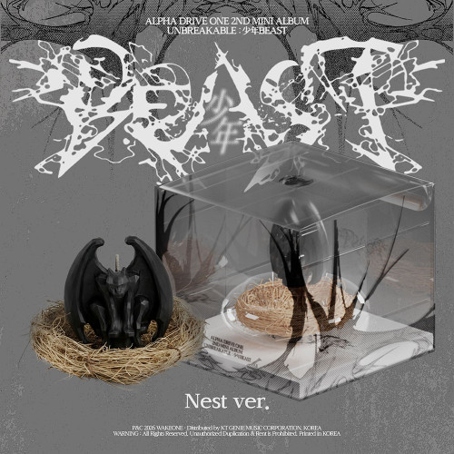 Alpha Drive One - Unbreakable : Beast (Nest Ver.) (Limited Edition) in the group CD / Upcoming releases / K-Pop at Bengans Skivbutik AB (5681640)