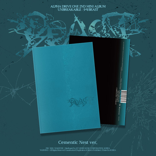 Alpha Drive One - Unbreakable : Beast (Cementic Nest Ver.) in the group CD / Upcoming releases / K-Pop at Bengans Skivbutik AB (5681641)