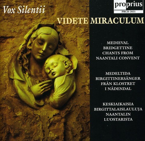 Anonymous - Videte Miraculum in the group CD / Klassiskt at Bengans Skivbutik AB (5681660)