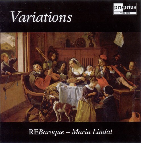 Rebaroque / Maria Lindal - Variations in the group CD / Klassiskt at Bengans Skivbutik AB (5681661)