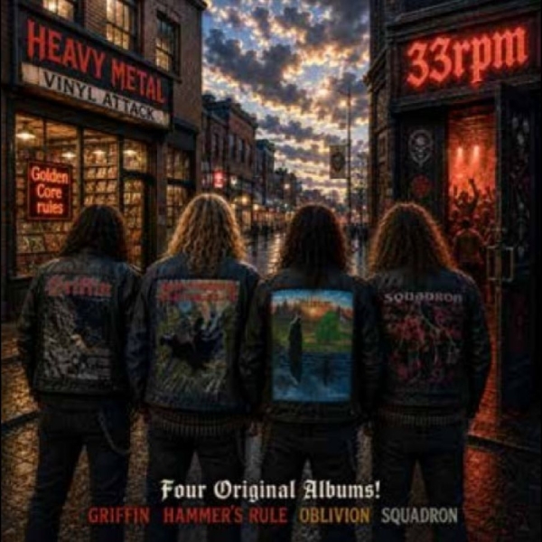 Various Artists - Heavy Metal Vinyl Attack in the group VINYL / Upcoming releases / Pop-Rock at Bengans Skivbutik AB (5681685)