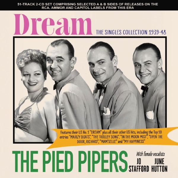 The Pied Pipers - Dream - The Singles Collection 1939 in the group CD / Upcoming releases / Jazz at Bengans Skivbutik AB (5681770)