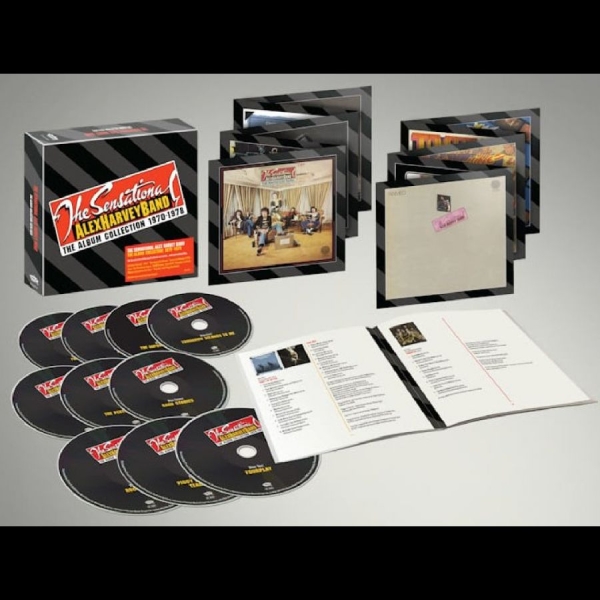 The Sensational Alex Harvey Band - The Album Collection in the group CD / Upcoming releases / Pop-Rock at Bengans Skivbutik AB (5681782)