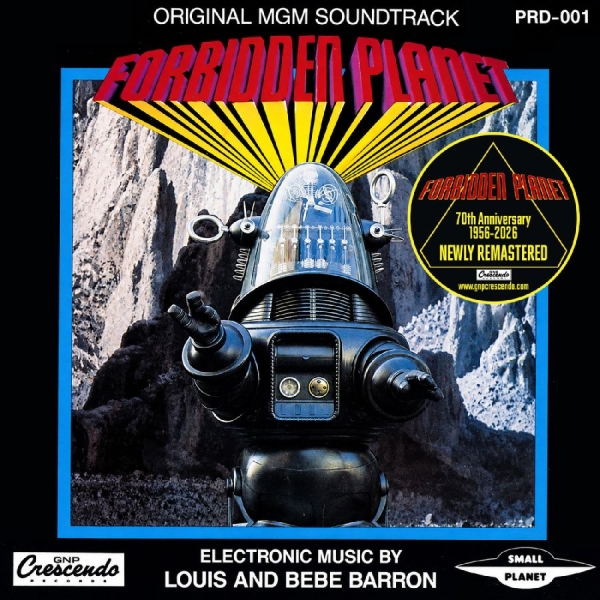 Louis Barron & Bebe Barron - Forbidden Planet (70Th Anniversary in the group CD / Upcoming releases / Pop-Rock at Bengans Skivbutik AB (5681977)