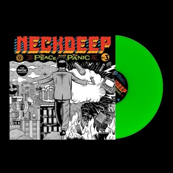 Neck Deep - Peace The And Panic The (Neon Green in the group VINYL / Upcoming releases / Pop-Rock at Bengans Skivbutik AB (5682018)