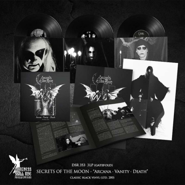 Secrets Of The Moon - Arcana Vanity Death (The Demos Year in the group OUR PICKS / Friday Releases / 2026-09-18 at Bengans Skivbutik AB (5682126)