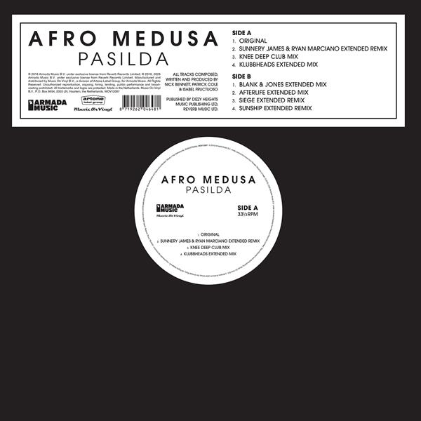 Afro Medusa - Pasilda in the group VINYL / Upcoming releases / Dance-Techno at Bengans Skivbutik AB (5682178)