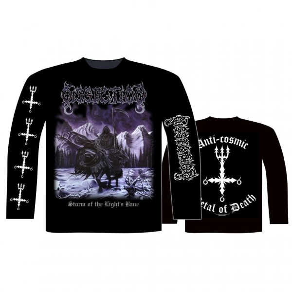 Dissection - L/S Storm Of The Light's Bane (Xl) in the group MERCHANDISE / T-shirt / Kommande / Hårdrock at Bengans Skivbutik AB (5682488)