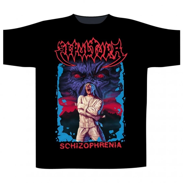 Sepultura - T/S Schizophrenia (S) in the group MERCHANDISE / T-shirt / Kommande / Hårdrock at Bengans Skivbutik AB (5682516)