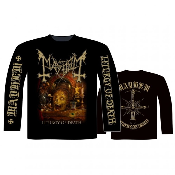 Mayhem - L/S Liturgy Of Death (M) in the group OUR PICKS / Friday Releases / 2026-08-28 at Bengans Skivbutik AB (5682541)