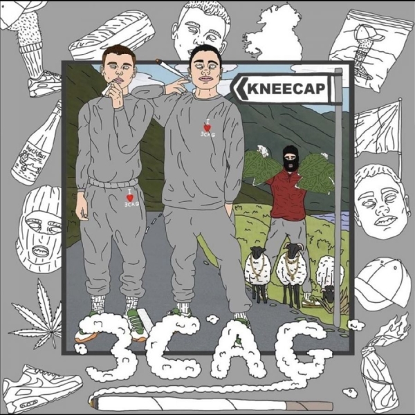 Kneecap - 3Cag in the group VINYL / Upcoming releases / Hip Hop-Rap,Pop-Rock at Bengans Skivbutik AB (5682567)