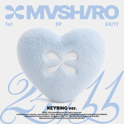 Mashiro - 24/11 (Keyring Ver.) in the group MERCHANDISE / Merch+Code / Kommande / K-Pop at Bengans Skivbutik AB (5682659)