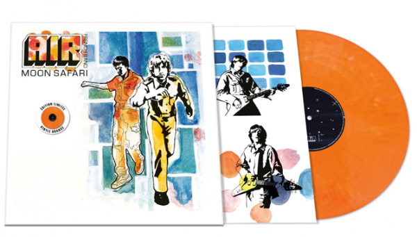 Air - Moon Safari (Ltd Edition Orange Vinyl) in the group VINYL / Upcoming releases / Ambient,Pop-Rock at Bengans Skivbutik AB (5682733)