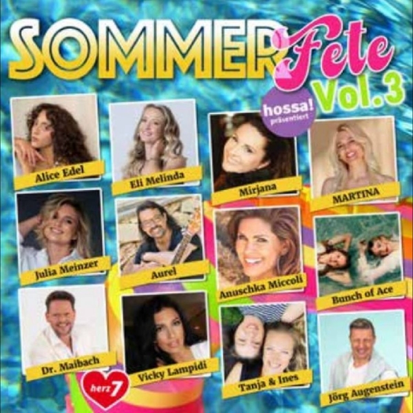 Various Artists - Sommerfete Vol. 3 in the group CD / Upcoming releases / Pop-Rock at Bengans Skivbutik AB (5682871)