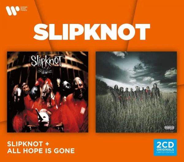 Slipknot - Slipknot / All Hope Is Gone 2CD in the group OUR PICKS / Friday Releases / 2026-08-21 at Bengans Skivbutik AB (5683109)