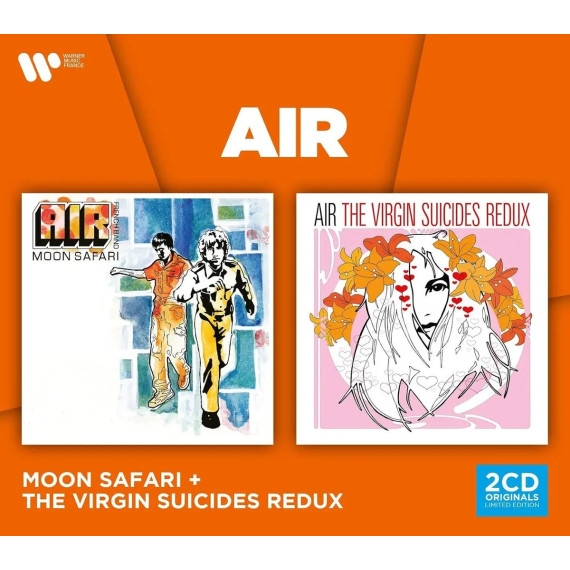 Air - Coffret 2Cd (Moon Safari & The Virgin Suicides Redux) in the group OUR PICKS / Friday Releases / 2026-08-21 at Bengans Skivbutik AB (5683147)