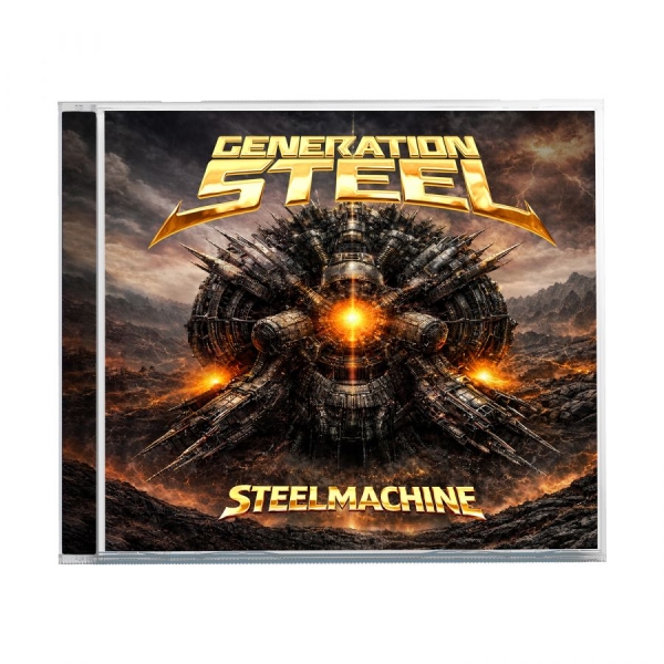 Generation Steel - Steelmachine in the group CD / Upcoming releases / Hårdrock at Bengans Skivbutik AB (5683169)