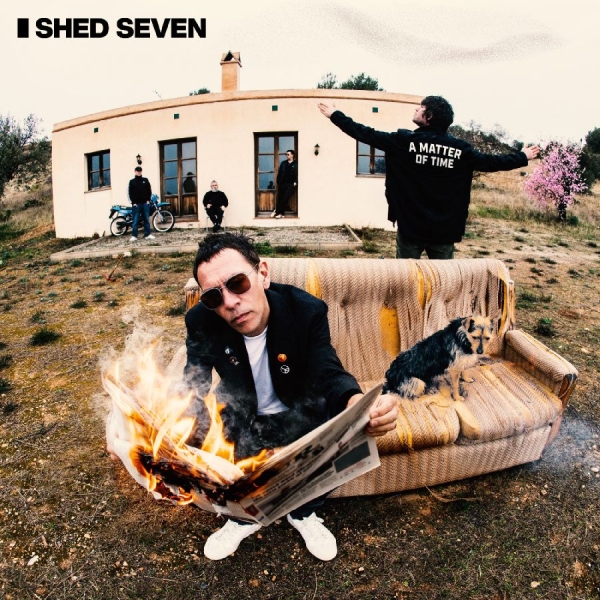 Shed Seven - A Matter Of Time (Black/Red Marble in the group VINYL / Upcoming releases / Pop-Rock at Bengans Skivbutik AB (5683200)