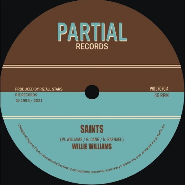 Willie Williams - Saints in the group VINYL / Upcoming releases / Reggae at Bengans Skivbutik AB (5683251)