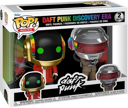 Daft Punk - Funko Pop! Rocks Daft Punk - Discovery Era 2-Pack in the group MERCHANDISE / Merch / Elektroniskt at Bengans Skivbutik AB (5683373)