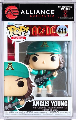 Ac/Dc - Funko Pop! Rocks: Angus Young, Green  in the group MERCHANDISE / Merch / Hårdrock at Bengans Skivbutik AB (5683378)