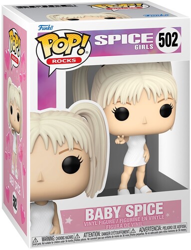Spice Girls  - Funko Pop! Rocks: Spice Girls - Baby Spice (Wannabe) in the group MERCHANDISE / Merch / Pop-Rock at Bengans Skivbutik AB (5683391)